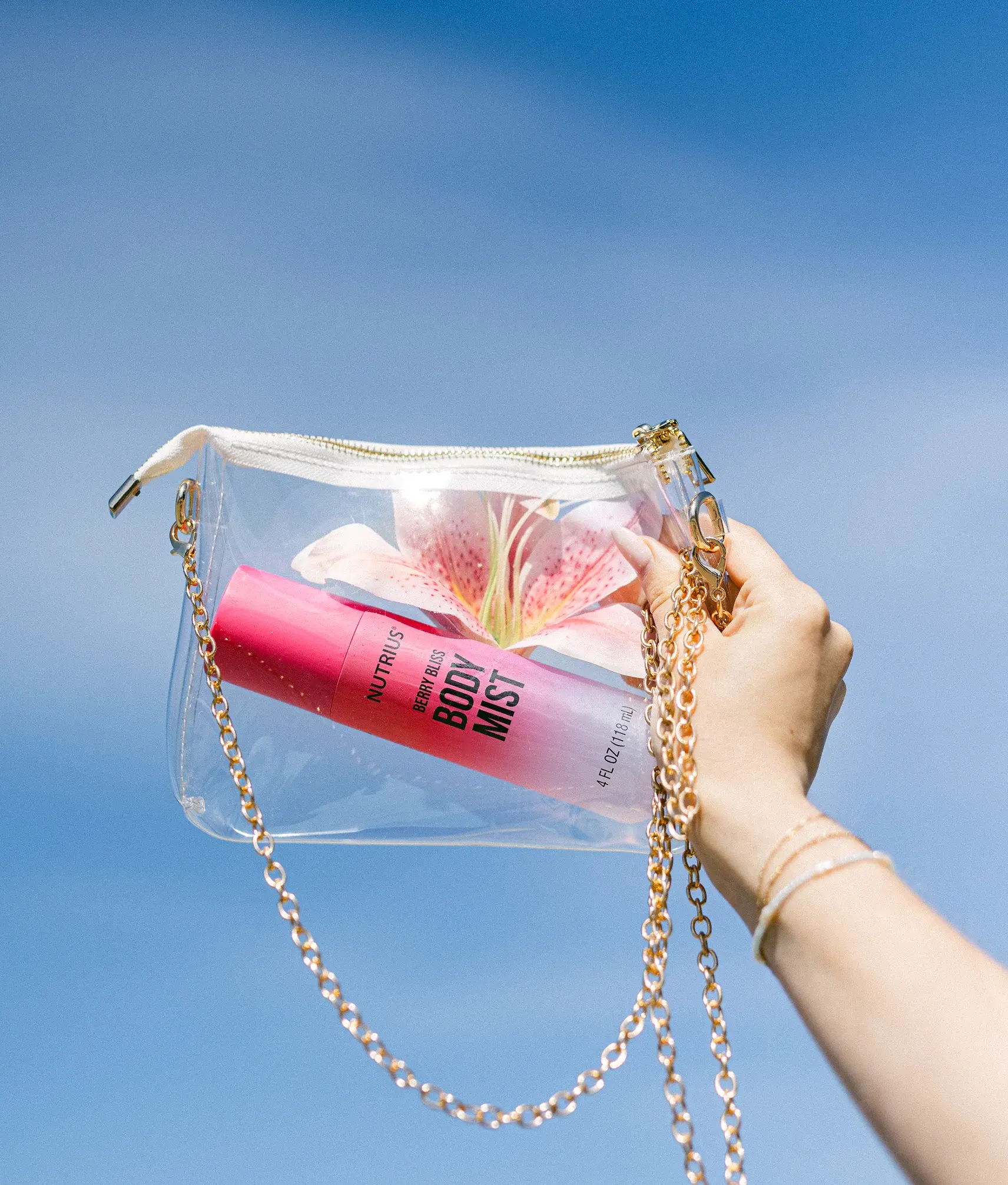 Nutrius Body Mist -  Berry Bliss, 4 FL OZ